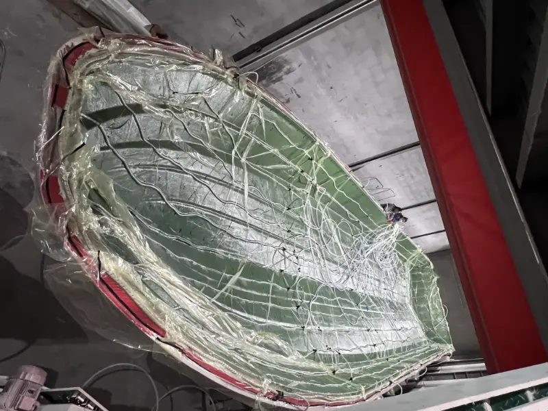 Працэс вакуумнай інфузіі Lawada® для корпуса пасажырскага судна даўжынёй 21,8 м – павышэнне трываласці, эфектыўнасці і даўгавечнасці