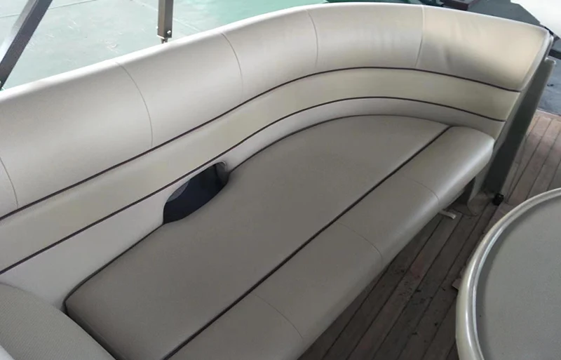 Fiberglass&aluminum Pontoon Boat