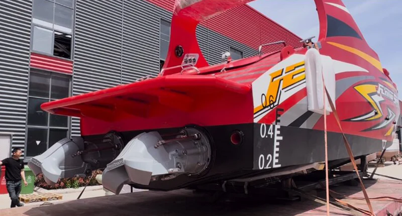 26FT Aluminum Jet Boat