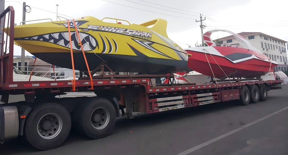 26FT Aluminum Jet Boat